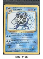 Pokemon TCG Card Bundle x5 - Dratini, Poliwhirl, Ponyta + 2 more - Pre-Owned - Cards