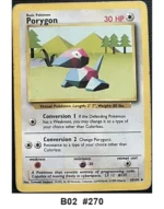 Pokemon TCG Card Bundle x5 - Porygon, Rattata, PlusPower + 2 more - Pre-Owned - Cards