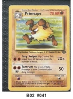 Pokemon TCG Card Bundle x5 - Cubone, Primeape, Gloom + 2 more - Pre-Owned - Cards