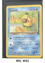 Pokemon TCG Card Bundle x5 - Psyduck, Seadra, Golbat + 2 more - Pre-Owned - Cards