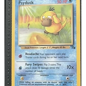 Psyduck 53/62 Pokemon trading card - Fossil