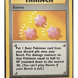 Revive 89/102 Pokemon trading card - Base Set