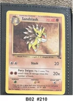Pokemon TCG Card Bundle x5 - Omanyte, Grimer, Golbat + 2 more - Pre-Owned - Cards