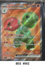Pokemon TCG Holo Card Bundle x7 - Palafin, Scovillain ex, Iron Treads ex + 4 more - Pre-Owned - Cards
