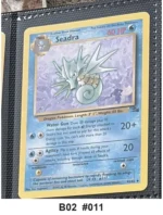 Pokemon TCG Card Bundle x5 - Seadra, Golbat, Grimer + 2 more - Pre-Owned - Cards
