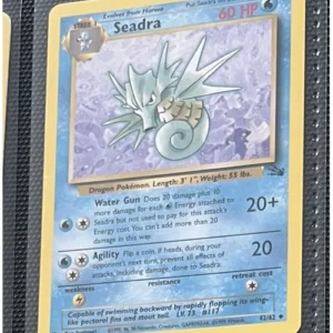 Seadra 42/62 Pokemon trading card - Fossil