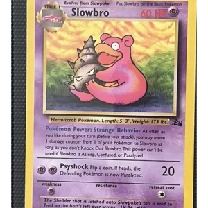 Slowbro 43/62 Pokemon trading card - Fossil