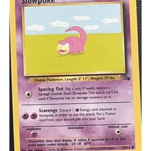 Slowpoke 55/62 Pokemon trading card - Fossil