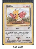 Pokemon TCG Card Bundle x5 - Persian, Gloom, Mankey + 2 more - Pre-Owned - Cards