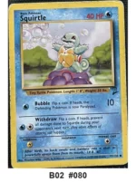 Pokemon TCG Card Bundle x5 - Magmar, Bill, Squirtle + 2 more - Pre-Owned - Cards
