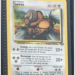 Tauros 47/64 Pokemon trading card - Jungle