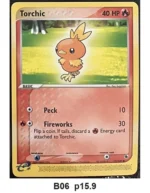 Pokemon TCG Card Bundle x5 - Combusken, Torchic, Poochyena + 2 more - Pre-Owned - Cards