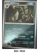 Pokemon TCG Holo Card Bundle x4 - Earthen Vessel, Umbreon, Buneary + 1 more - Pre-Owned - Cards
