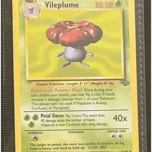 Vileplume 31/64 Pokemon trading card - Jungle