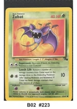 Pokemon TCG Card Bundle x5 - Cloyster, Ekans, Zubat + 2 more - Pre-Owned - Cards